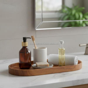 Bandeja de Madera Premiumfinish, la Mejor Calidad, Más Vendida, Duradera, Ecológica, para Servir, Decorativa, para Uso en el Hogar y la Cocina, con Diseño Elegante - Product Image 4