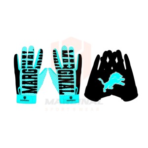 Guantes de Fútbol Americano Profesionales Personalizables de Alta Calidad, Ligeros, con Agarre Completo en los Dedos, Diseño Personalizado 2026 - Product Image 4