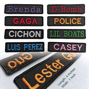 Parches Tácticos Termoadhesivos de Alta Calidad con Gancho, Bordados a Máquina, Personalizados, Venta al Por Mayor - Product Image 2