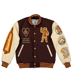 Chaquetas Varsity de Cuero con Mangas Bordadas de Alta Calidad para Hombre, Tallas Grandes, Fabricante Personalizado - Product Image 6