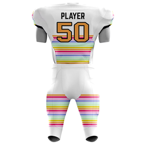 New Arrivals Sportswear Printed American Football Jerseys & Shorts Pants Sets High Quality American Football Sports Suit Unisex - Product Image 4