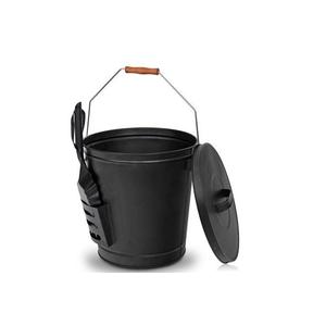 Cubo para carbón de hierro más vendido, accesorios para chimenea, cenicero, cubo para brasero, tamaño, forma y color personalizados - Product Image 3