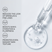 Sérum anti-âge multi-peptides à l'acide hyaluronique |   Sérum raffermissant, hydratant, lissant, repulpant, éclaircissant, à absorption rapide