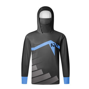 Sudadera con Capucha Unisex Ligera de Camuflaje, Secado Rápido, Transpirable, Impermeable, Cortavientos, Antibacteriana, para Pesca, UPF50 Protección Solar - Product Image 6