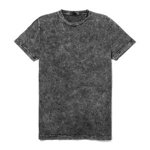 Camiseta de algodón 100% de estilo vintage para hombre, de corte oversize, con efecto lavado ácido, estilo streetwear retro, ecológica y transpirable. - Product Image 6