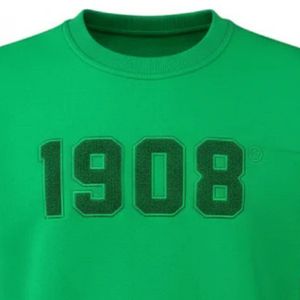 Sudadera Rosa de Invierno Ecológica con Bordado Chenille, Cuello Redondo, Forro Polar de Algodón Premium, Unisex, Cálida, Estilo Urbano - Product Image 5