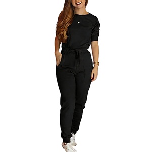 Ensemble de tenues d'infirmière de haute qualité en polyester, rayonne et élasthanne, respirant et confortable, pour femmes, uniformes de personnel hospitalier - Product Image 4