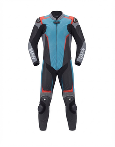 Combinaison de moto en cuir sur mesure de qualité supérieure MotoCP Racing 1 pièce, équipement de conduite avec bosse niveau 2 CE, fabriquée sur mesure - Product Image 1