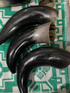 Cuerno Vikingo de Cuerno de Búfalo Hecho a Mano 100% Calidad Premium, Cuerno de Señalización Medieval Pulido, Ecológico, de Forma Natural, Aspecto Superior - Product Image 2