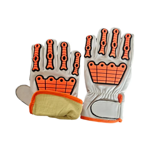 Gants de travail d'extérieur à prix de gros, gants de sécurité industrielle, gants de construction anti-choc TPR, gants de mécanicien pour travaux manuels - Product Image 4