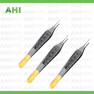 คีมจับเนื้อเยื่อ Adson คุณภาพสูง ผลิตจากสแตนเลสสตีล TC 1x2 ฟัน คีมผ่าตัด รุ่นใหม่ ขายดี สำหรับมืออาชีพ - Product Image 5