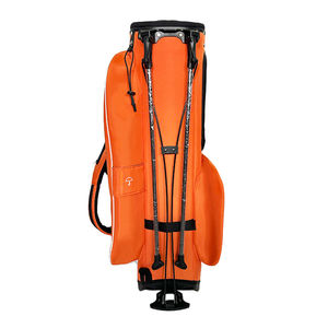 Bolsa de Golf de Piel Sintética Naranja OEM con Impresión de Logotipo Personalizado para Hombre y Mujer - Product Image 5