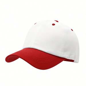 Gorra de Béisbol de 6 Paneles para Niños, Unisex, de Algodón, Diseño de Dos Tonos, Gorras de Béisbol Infantiles - Product Image 5