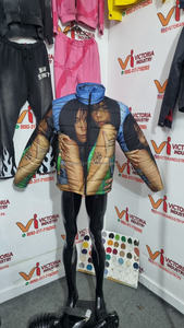 Giacche Safari Leggere Primaverili di Ultima Tendenza, Stile Vintage Impermeabile con Stampa Digitale, Prodotte in Pakistan - Product Image 6