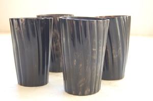 Nouvel Arrivage – Verres à Shot en Corne pour Bars et Restaurants, Idéaux pour Boissons comme la Bière, le Vin, le Jus, l'Eau – Fournisseur Indien - Product Image 4