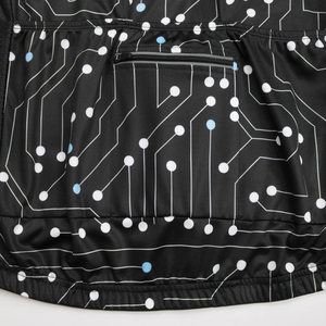 Maillot de cyclisme pour homme personnalisable en polyester respirant, écologique, de haute qualité, très confortable, super léger et à séchage rapide - Product Image 3