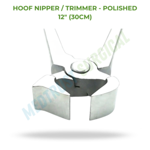 Coupe-ongles pour chevaux et bétail, poli, 12 pouces (30 cm), outil de soin des sabots pour farriers - Product Image 2