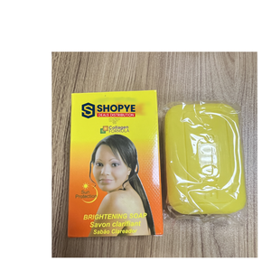 Handmade Natural Skin Brightening <b>Soap</b> Travel Size Lightens & Evens Skin Tone with Carrot Extract & Whitening Features - Product Image 1