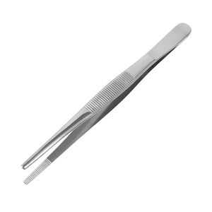 Pinzas de Presión Estándar Premium - Pinzas de Tejido Dentadas de Acero Inoxidable para Cuidado Clínico de Heridas y Uso en Laboratorio - Product Image 1