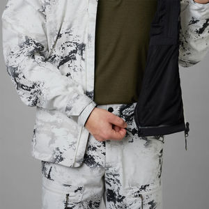Veste de chasse OEM, vêtements de camouflage, veste de camouflage professionnelle, meilleure veste en coton doux imperméable pour la chasse aux oiseaux aquatiques, veste en polaire pour hommes - Product Image 6
