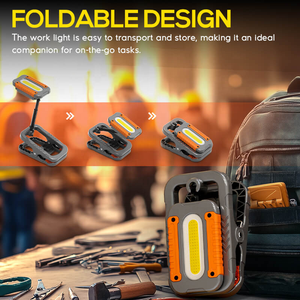 Có thể sạc lại 3000 lumens dẫn kẹp ánh sáng làm việc với xoay 360 độ - Product Image 6