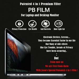 Filtro de privacidad, película antiespía para PC, pantalla de seguridad para portátiles, materiales de privacidad, película antirreflejos, filtro de privacidad con cobertura de pantalla - Product Image 2