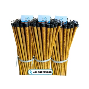 Balai serpillière en PVC à manche en bois VDEX avec manche en eucalyptus pour usage domestique - Product Image 1