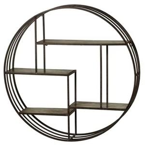 Estante de Almacenamiento para Zapatos de Metal y Madera de Estilo Industrial, Organizador de Zapatos Multiusos de KRAFT WORLD - Product Image 4