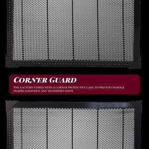 19.68 "x 19.68" x 0.87 "แผ่นอลูมิเนียม CO2โต๊ะเครื่องแกะสลักเลเซอร์ไดโอดทำงานโต๊ะเครื่องตัดเลเซอร์ - Product Image 2