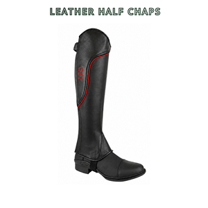 Polainas de cuero para equitación, protección de piernas para montar a caballo - Product Image 2
