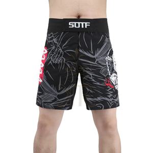 Pantalones cortos de boxeo Ropa MMA Muay Thai Kickboxing Fight Suotf Muay Thai Hombres Barato Santa MMA Soft Monkey MMA shorts - Product Image 4