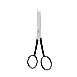Gold Stainless Steel Nose Hair Scissors Rounded Safety Tip Facial Grooming Trimmer For Mustache <b>Beard</b> Personal <b>Care</b> Tool - Product Image 6