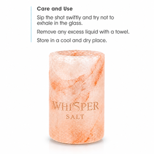 Juego de Vasos de Sal Rosa del Himalaya Whisper Salt |   Vaso de Tequila de Sal Natural Ecológico de Diseño Moderno |   Hecho a Mano - Product Image 4