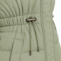 Nouvelle Arrivée OEM Manteau Long Matelassé pour Femme avec Capuche, Doudoune d'Hiver Épaisse et Chaude, Fournisseur en Gros