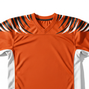 <b>Top</b> Quality American Football Uniform Wholesale Blank Practice Jersey Tough <b>Mesh</b> Gridiron Tournament Uniform Sets Bulk - Product Image 5