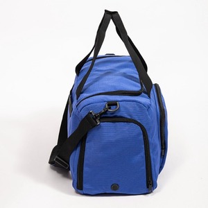 Blue travel bag <b>large</b> capacity handbag simple luggage bag sports bag fitness bag business trip - Product Image 4