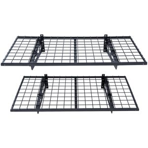 Set di 2 Scaffali da Garage Resistenti 4 x 2 Piedi, Montaggio a Parete, Capacità di Carico 502 Libbre, Totale 1004 Libbre per un Garage Efficiente - Product Image 1