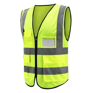 Fabricant de gilets de sécurité haute visibilité coupe-vent en polyester |   Vêtements industriels durables et personnalisables avec service OEM - Product Image 2