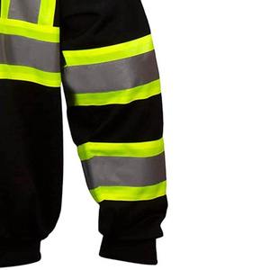Waterproof Lightweight Softshell Reflective Hi Vis <b>Construction</b> Safety <b>Jacket</b> for adults Men at cheap priceEco-Friendly Front - Product Image 4