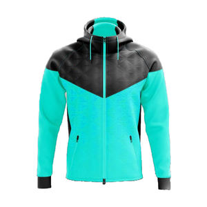 Sweat-shirt zippé pour homme, personnalisé, grande taille, avec poche, logo brodé, élégant, confortable, logo imprimé - Product Image 3