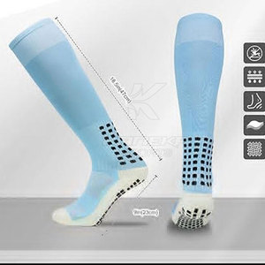 Winter 100% <b>Wool</b> Breathable Seamless Knitted Soccer <b>Socks</b> with Cuff Logo for Durable Fit Practice Sessions & Outdoor Sports Use - Product Image 6