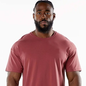 T-shirt personnalisé surdimensionné pour homme, 100% coton, haute qualité, respirant, écologique, manches courtes, design personnalisé, logo - Product Image 5