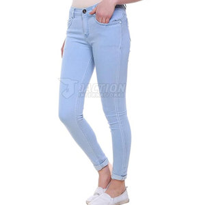 Pantalones Vaqueros de Mujer de Alta Calidad para Uso Casual, Color Sólido, Pantalones Vaqueros de Mujer Más Vendidos para Adultos - Product Image 2