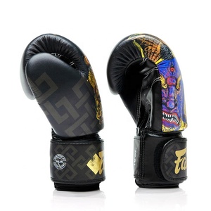 Gants de boxe YAMANTAKA Premium, édition limitée, en cuir véritable, confortables, pour le kickboxing et l'entraînement MMA - Product Image 4