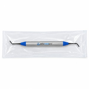 Instrumento Dental Restaurador de Acero Inoxidable de Doble Extremo Liso Posterior Zetomed Pro - Product Image 3