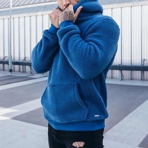 Nouveauté très demandée : Sweats à capuche Sherpa pour hommes de qualité supérieure, respirants, à séchage rapide, grandes tailles, en polaire Sherpa. - Product Image 6