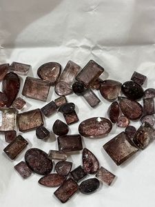Piedra Preciosa Natural Super Siete Facetada en Forma de Pera y Corte Ovalado para la Fabricación de Joyas - Product Image 3