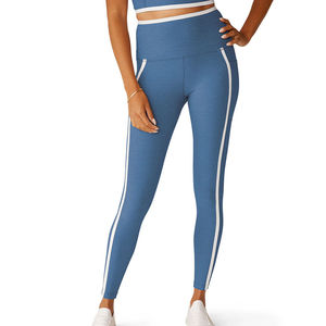 Women's 100% Cotton <b>Gym</b> Yoga <b>Leggings</b> Soft High Waist Pants for Workout Casual Patterned Knitted Fabric Breathable Weaved - Product Image 1