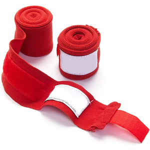 Vendas de Boxeo Profesionales de Algodón 100% de Alta Calidad con Logotipo Personalizado Impreso para Protección - Product Image 2