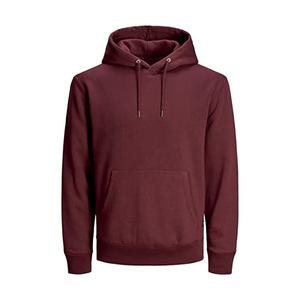 Sweat à capuche athlétique gris blanc vêtements unis sweats à capuche de sport sweat-shirts hommes sweat pull pour la course thermique - Product Image 5